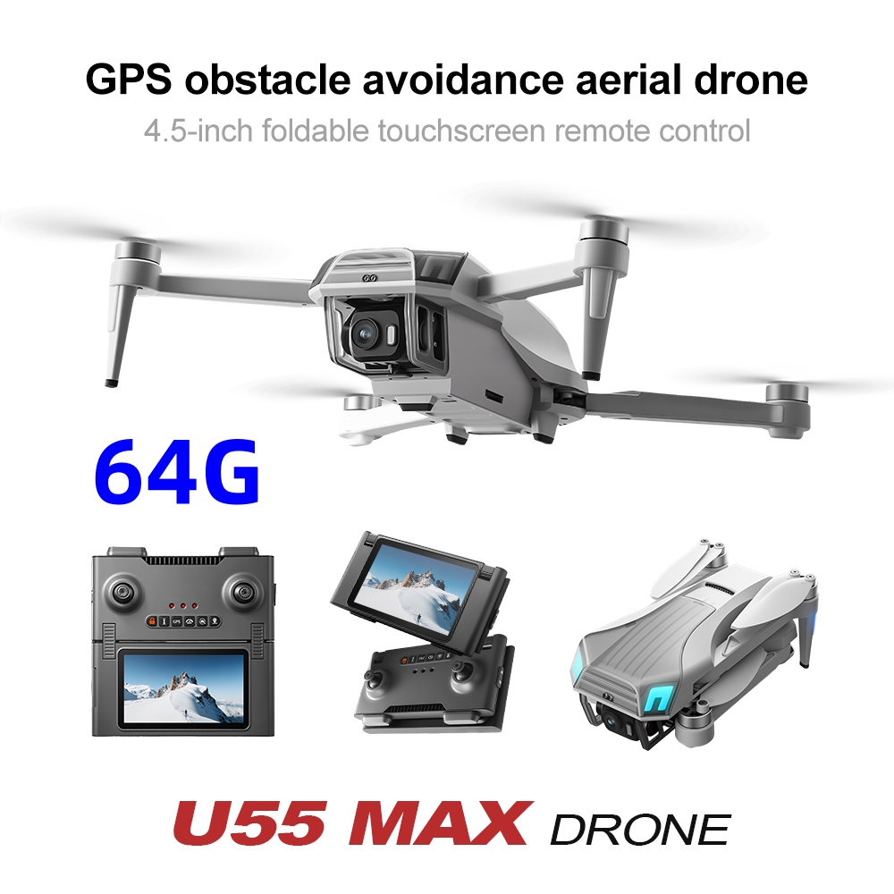Drone RC NCZOBOE U55 avec doub - Drone Gimbal 2 Axis avis et prix